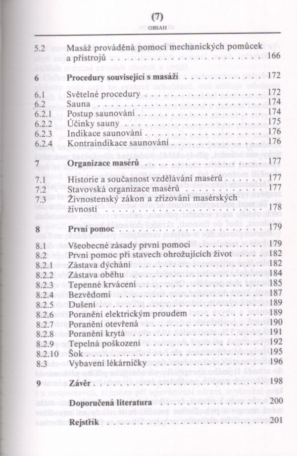 D. Pavlů, J. Kvapilík: ZÁKLADY MASÁŽE