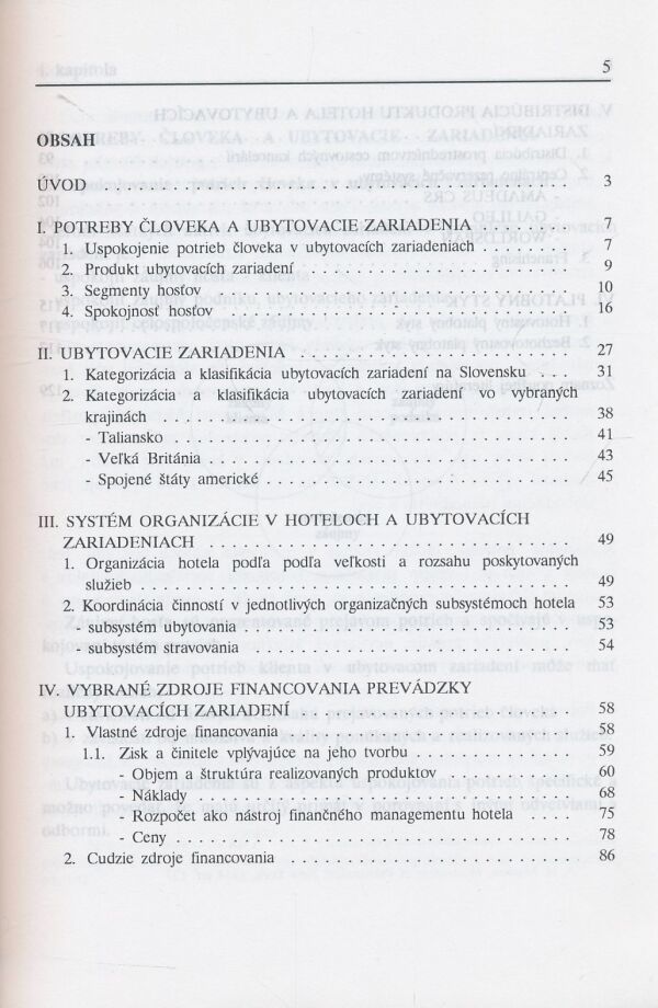 Ľudmila Novacká: Hotelierstvo - ubytovacie zariadenia a ich služby