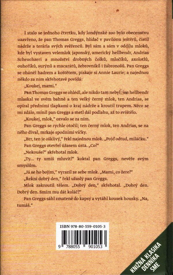 Karel Čapek: VÁLKA S MLOKY