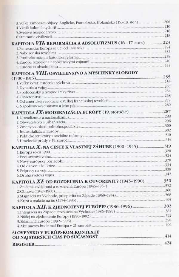 Dejiny Európy