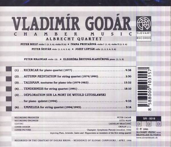 Vladimír Godár: CHAMBER MUSIC