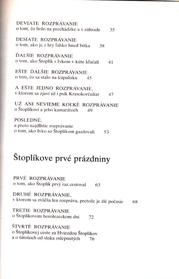 Hana Ponická: O ŠTOPLÍKOVI, KÝM DO ŠKOLY NECHODIL