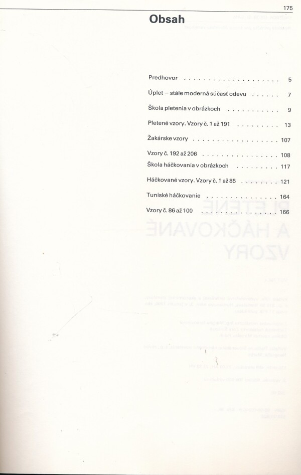 Daniela Duchnovská: PLETENÉ A HÁČKOVANÉ VZORY