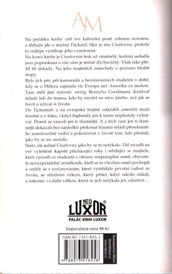 Anton Myrer: POSLEDNÍ KABRIOLET