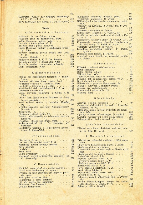 VYNÁLEZY A POKROKY - ROČNÍK XI. - 1922