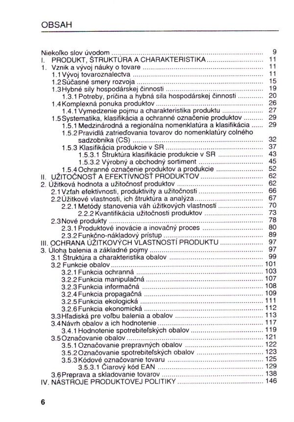 Vojtech Kollár: Systém a špecifiká produktovej politiky