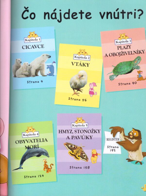 MOJA PRVÁ ENCYKLOPÉDIA S MACKOM PUF A JEHO PRIATEĽMI - ZVIERATÁ