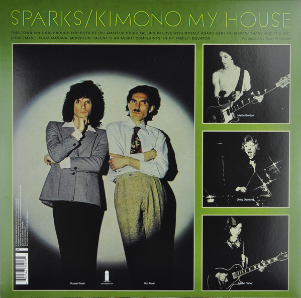 Sparks: KIMONO MY HOUSE - LP