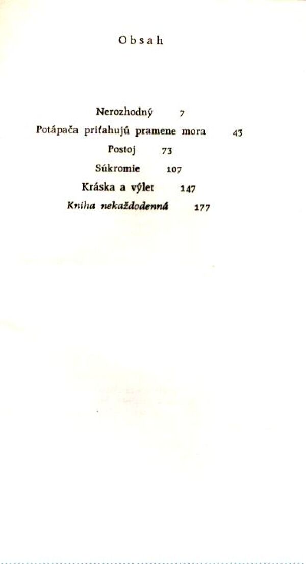 Ján Johanides: SÚKROMIE