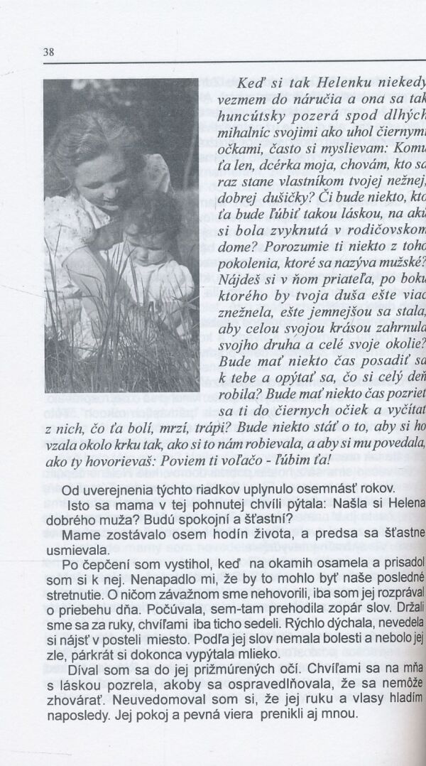 Jozef Mikľoško, Miklošová Marta: Lúčenie