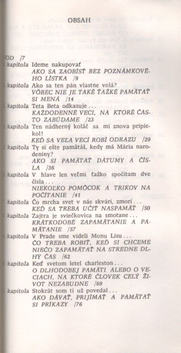 Wolfgang Zielke: AKO SI ZLEPŠIŤ PAMÄŤ