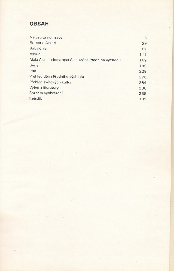 Jana Součková: STAROVĚKÝ PŘEDNÍ VÝCHOD