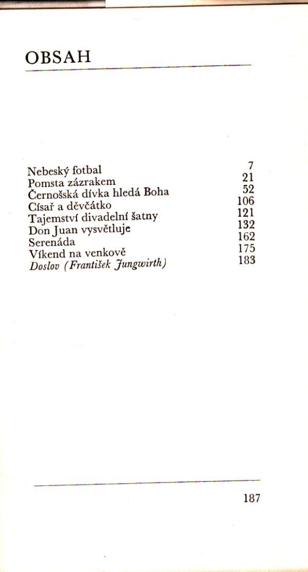 G.B. Shaw: NEBESKÝ FOTBAL A JINÉ POVÍDKY