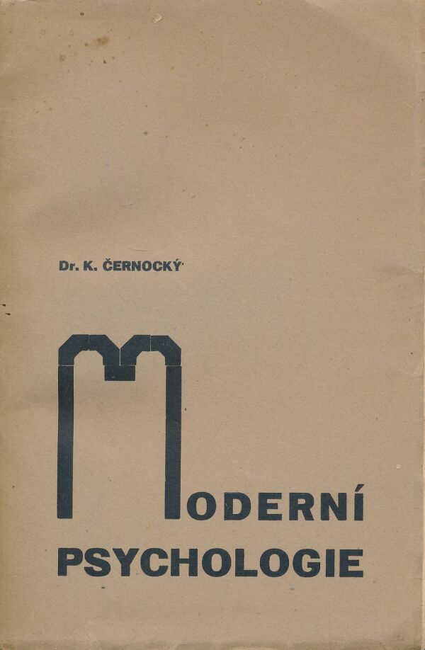 Karel Černocký: Moderní psychologie