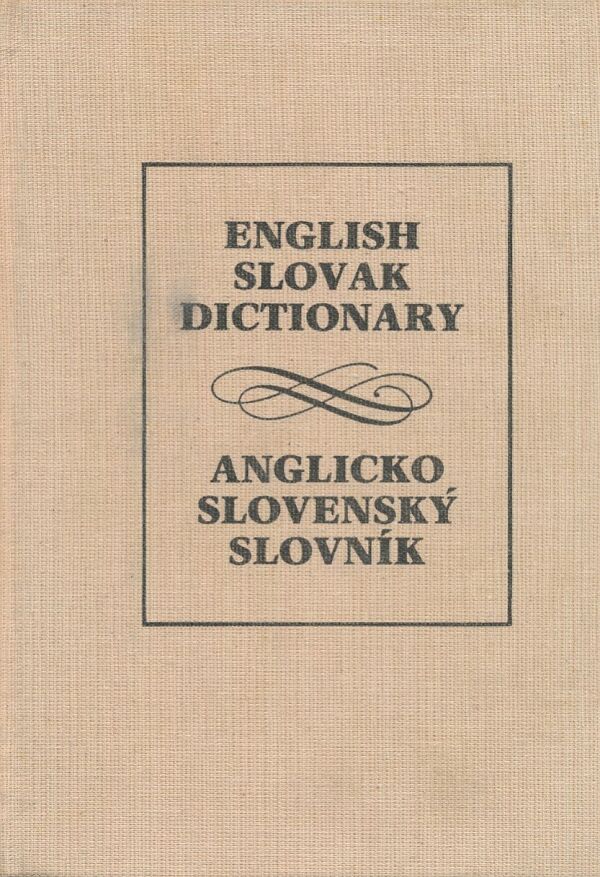 Ján Šimko: English slovak dictionary - Anglicko-slovenský slovník