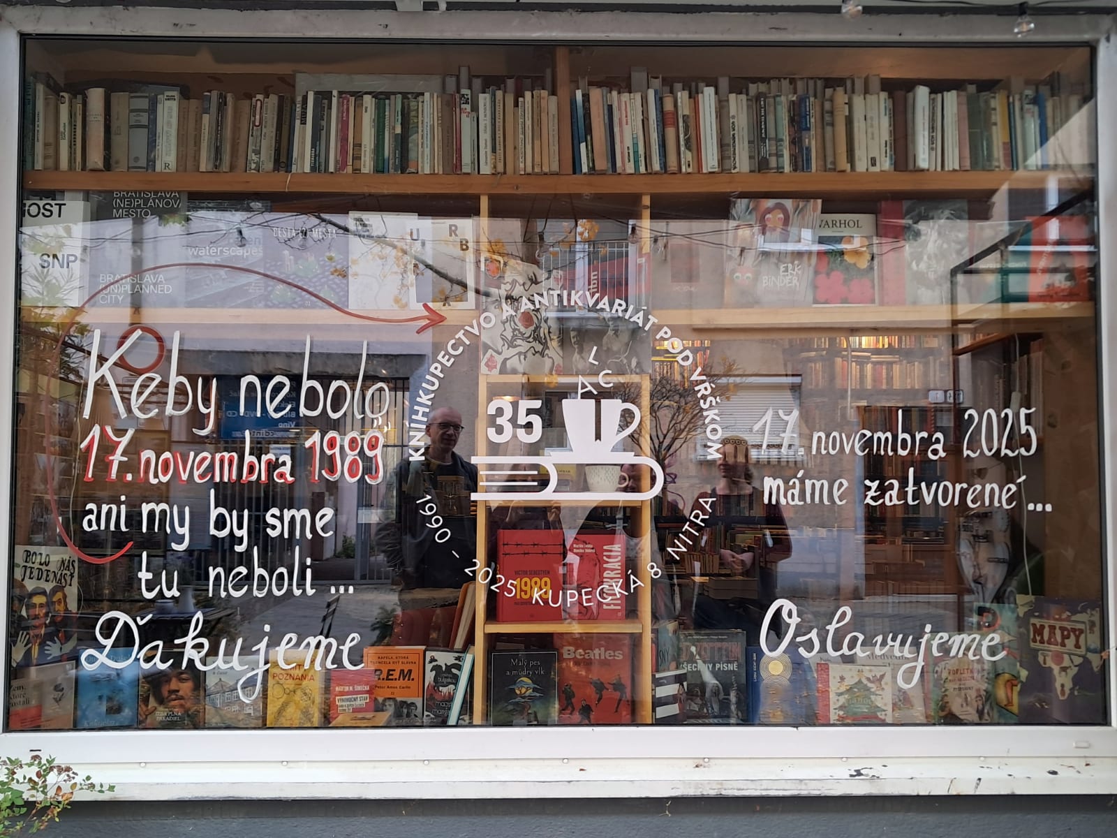 17. novembra 2025 máme zatvorené