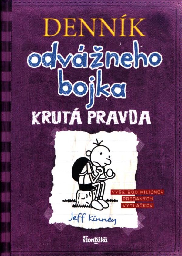 Jeff Kinney: DENNÍK ODVÁŽNEHO BOJKA 5 - KRUTÁ PRAVDA