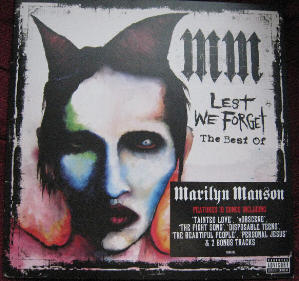 Marilyn Manson: LEST WE FORGET - THE BEST OF - 2 LP