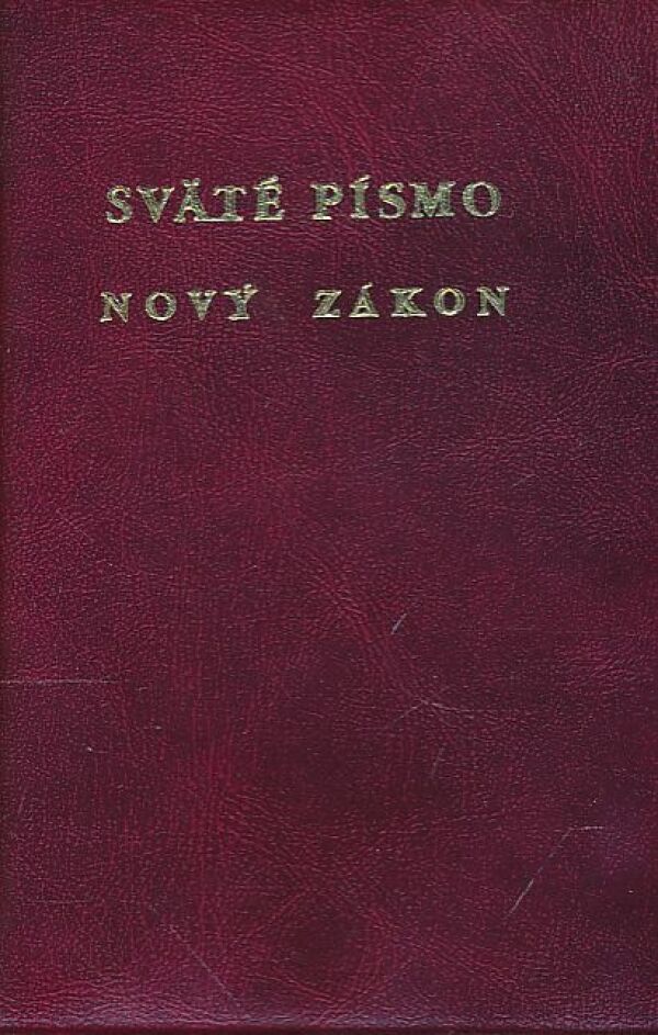SVÄTÉ PÍSMO - NOVÝ ZÁKON