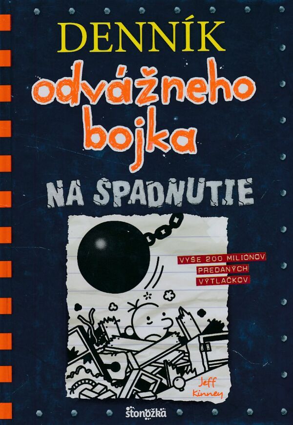 Jeff Kinney: DENNÍK ODVÁŽNEHO BOJKA 14 - NA SPADNUTIE