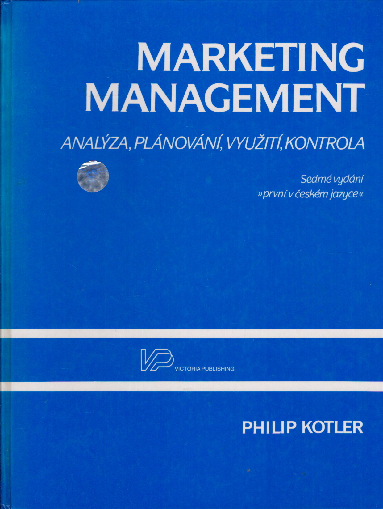 Philip Kotler MARKETING MANAGEMENT Pod Vŕškom kníhkupectvo